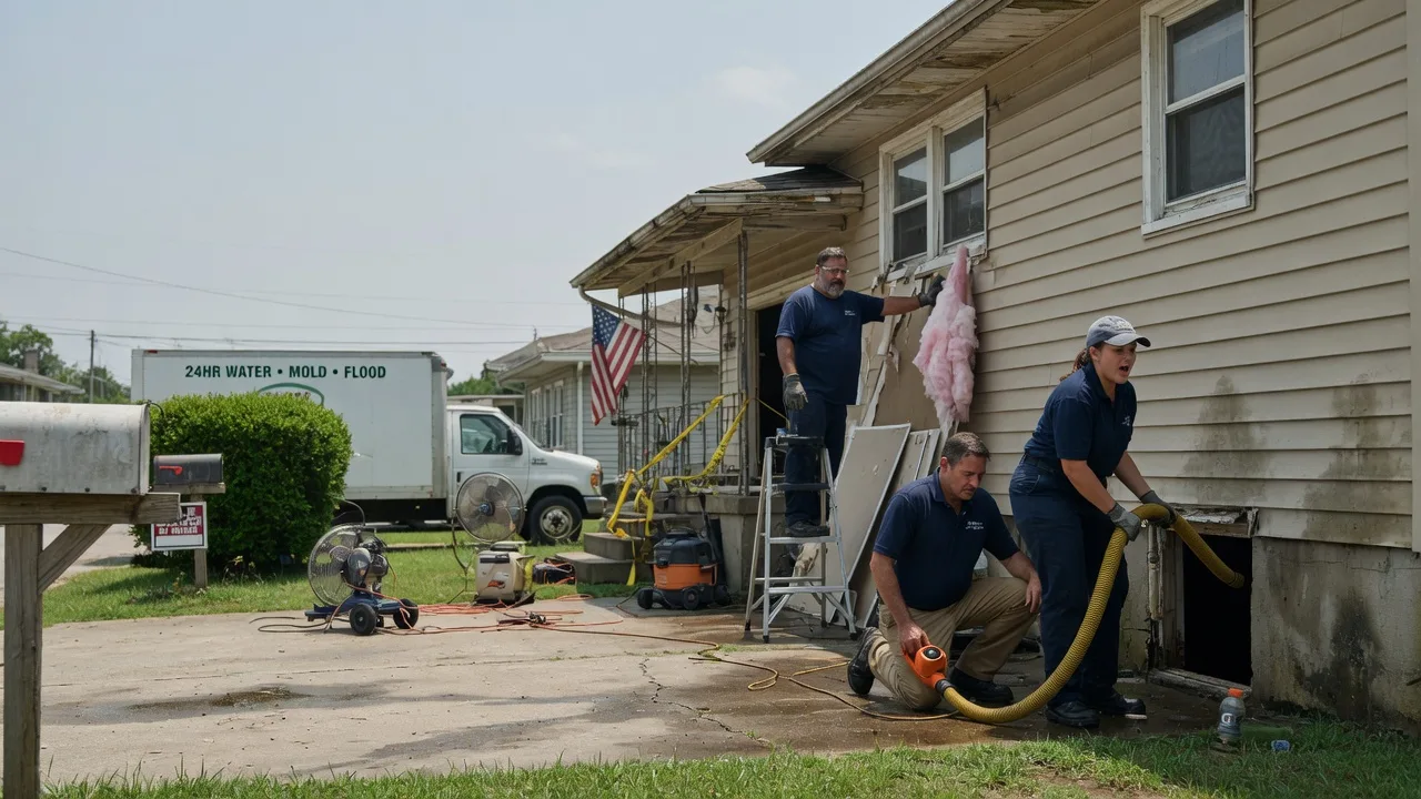 Water Damage Repair in Laurinburg, NC near me